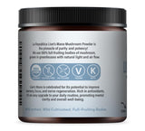 LRLA SUPERFOODS Lion’s Mane Mushroom Powder packaging