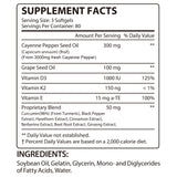 LTQXGT Cayenne Pepper Extract softgel close-up