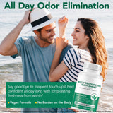 LTQXGT Chlorophyll Capsules with a measuring spoon for dosage