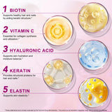 LTQXGT Multi-Source Collagen Peptides Powder in a smoothie