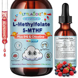 LTTLAODIZ Liposomal Vitamin B12 Supplement front view with calibrated dropper