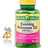 LUAL Evening Primrose Oil Softgels 1000mg front view