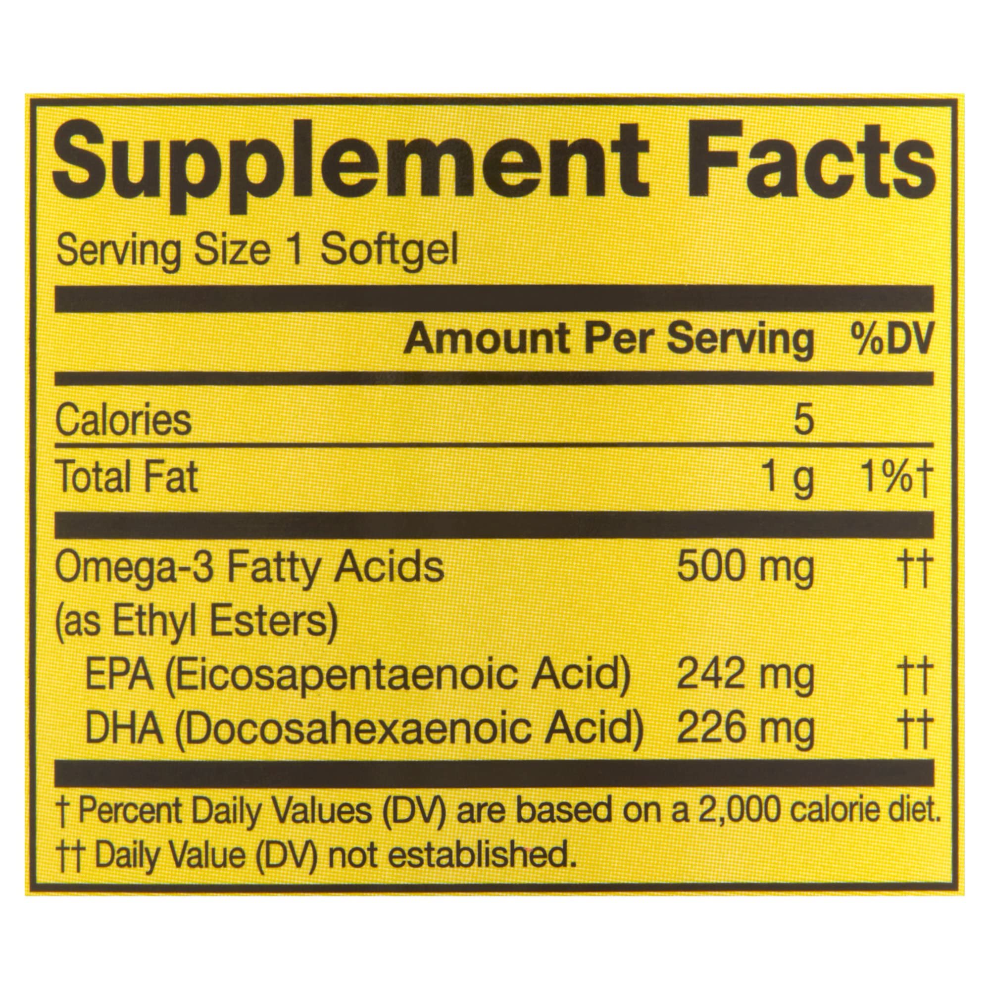 LUAL Fish Oil Omega-3 softgel capsules on a wooden table