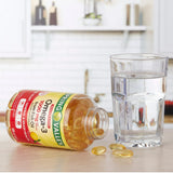 LUAL Omega-3 Fish Oil Soft Gels 1000mg bottle with label