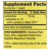 LUAL Probiotic Acidophilus Supplement caplet close-up