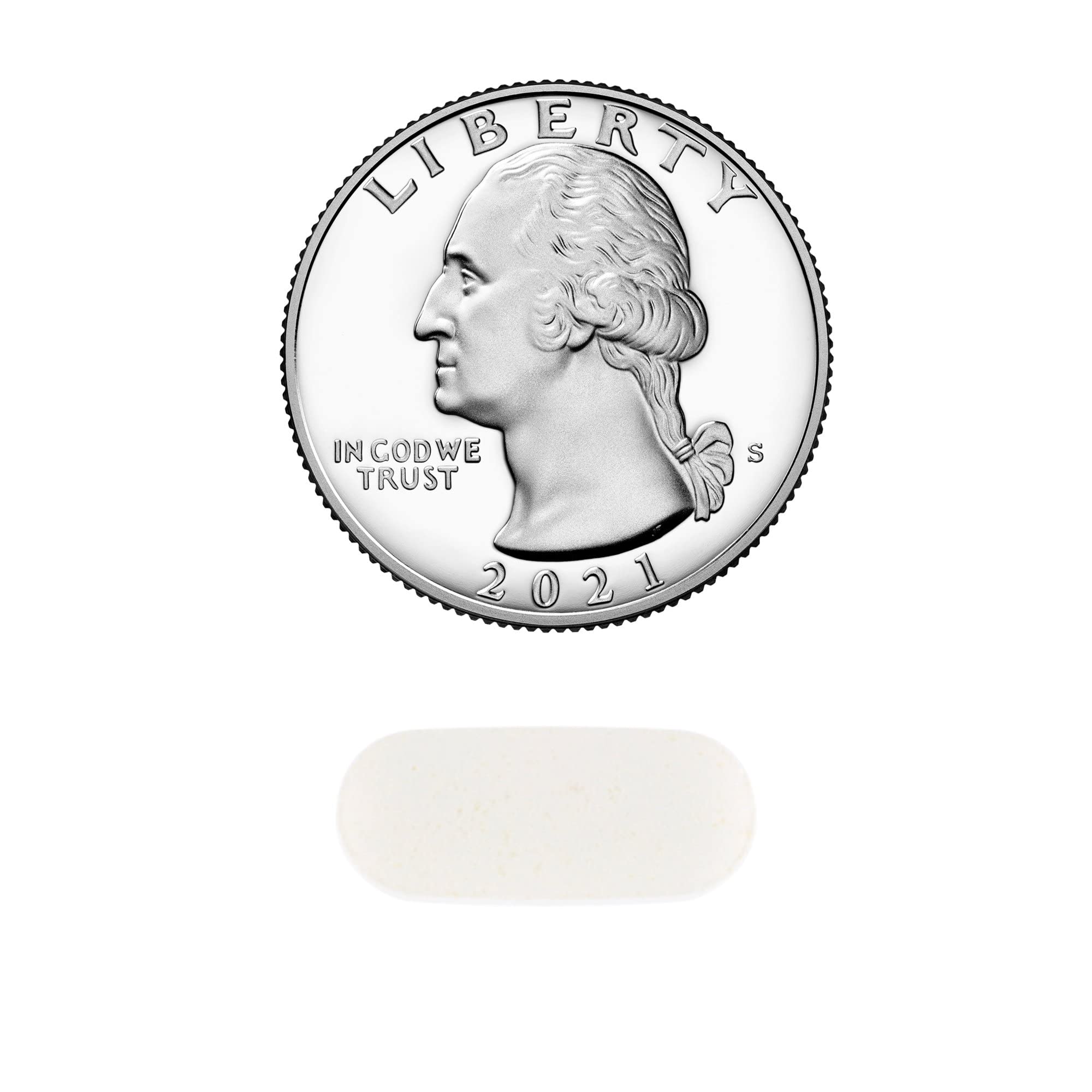 LUAL Probiotic Acidophilus Supplement caplets in hand