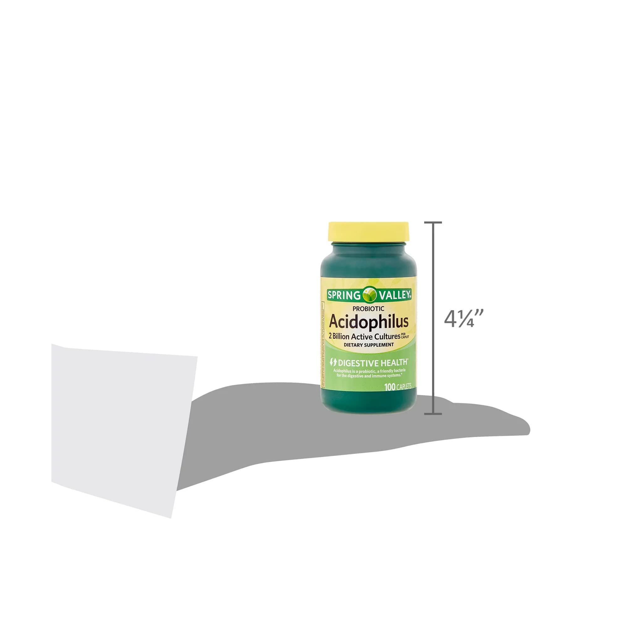 LUAL Probiotic Acidophilus Supplement packaging details