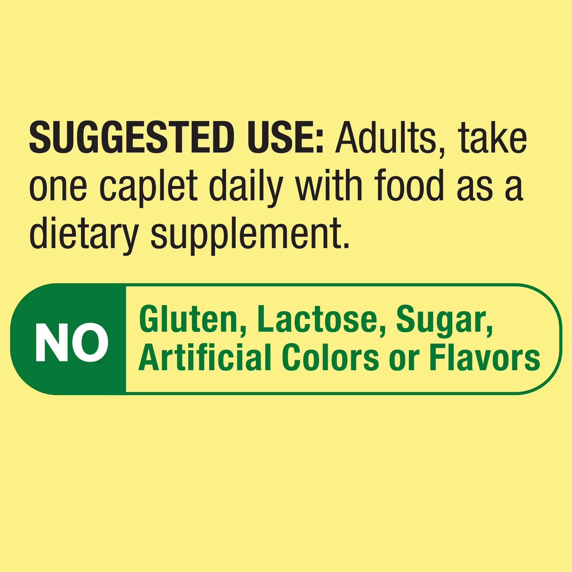 LUAL Zinc Caplets 50mg with ebook cover included