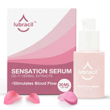 Lubracil Sensation Serum 30ml front view with packaging