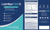 Lubrisyn Hyaluronic Acid Joint Support clear liquid inside bottle