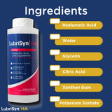 Lubrisyn Hyaluronic Acid product label close-up