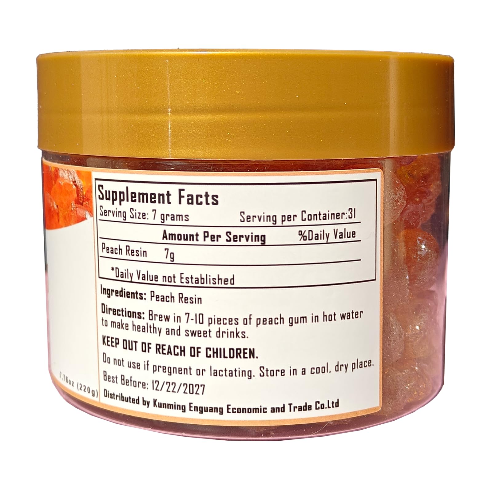 LUCENTIS Herbal Supplement 270g lifestyle scene with ingredients