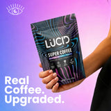 Lucid Mushroom Coffee Blend back view packaging