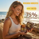 LUCKDATE NMN Resveratrol Supplement 1000mg side view