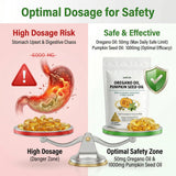 LUCKDATE Oregano Oil Capsules with Rosemary Extract close-up