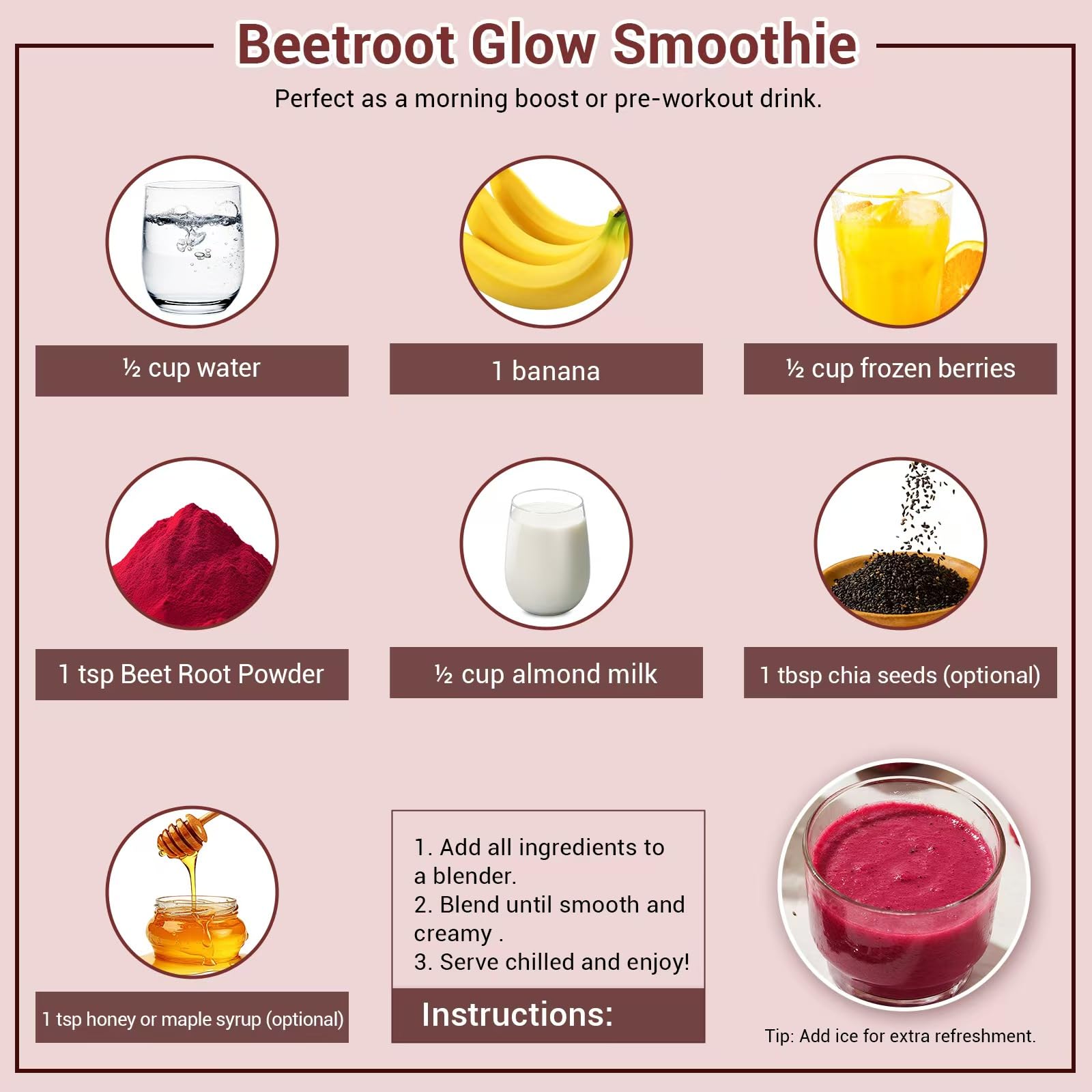 Luckycare Beet Root Powder 910g close-up of powder