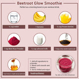 Luckycare Beet Root Powder 910g close-up of powder