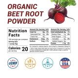 Luckycare Beet Root Powder 910g packaging