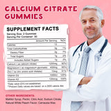 LUCNVEM Calcium Citrate Gummies in a hand