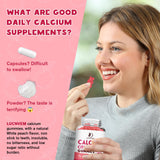 LUCNVEM Calcium Citrate Gummies ingredients list