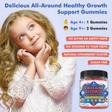 LUCNVEM Calcium Citrate Gummies opened bottle view