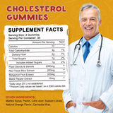 LUCNVEM Cholesterol Gummies packaging opened with gummies visible
