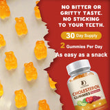 LUCNVEM Cholesterol Gummies side view showing ingredients
