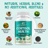 LUCNVEM Cortisol Support Supplement 100g side view