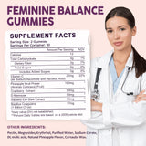 LUCNVEM Feminine Balance Gummies 60 Count product overview