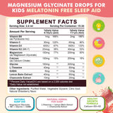 LUCNVEM Kids Magnesium Glycinate Drops 150g ingredients list