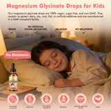 LUCNVEM Kids Magnesium Glycinate Drops 150g packaging front