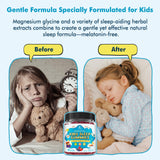 LUCNVEM Kids Sleep Gummies in a child's hand