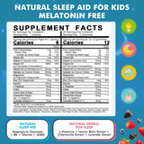 LUCNVEM Kids Sleep Gummies side view showing gummy shape