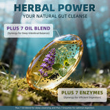 Lukaree 20-in-1 Herbal Cleanse capsules on a wooden table