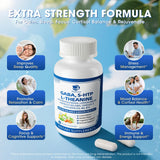 Lukaree 5-HTP Supplement lifestyle scene with a glass of water