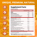 Lukaree Advanced Cortisol Support Supplement displayed with fresh herbs