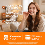 Lukaree Advanced Cortisol Support Supplement with a measuring spoon