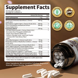 Lukaree Black Walnut Wormwood Clove Capsules 1155mg packaging and ingredients