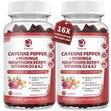 Lukaree Cayenne Pepper Gummy front view with packaging