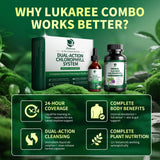 Lukaree Chlorophyll Capsules bottle front view