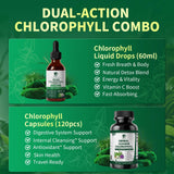 Lukaree Chlorophyll Capsules with herbal ingredients