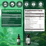 Lukaree Chlorophyll Liquid Drops and Capsules on a wellness shelf