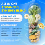 Lukaree DIM Supplement 400mg side view of capsule