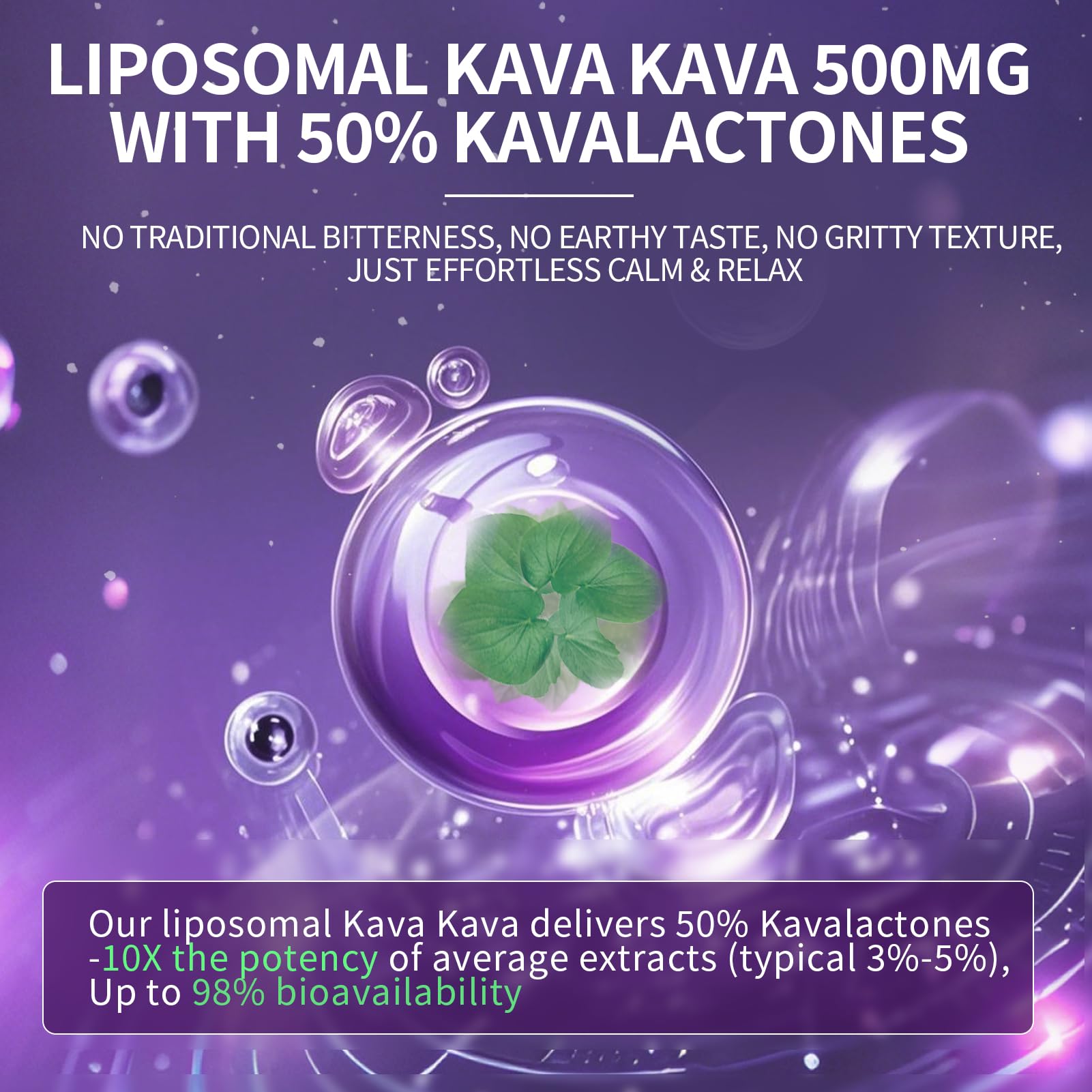 Lukaree Kava Kava Capsules side view showing label