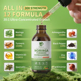 Lukaree Moringa Organic Drops 135g packaging
