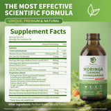 Lukaree Moringa Organic Drops ingredients list