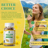 Lukaree Mullein Leaf Extract Gummies with fresh pineapple