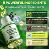 Lukaree Oregano Oil & Black Seed Oil supplement capsules
