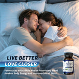 Lukaree Saw Palmetto 18-IN-1 supplement capsules in a hand