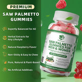 Lukaree Saw Palmetto Gummies close-up of gummies